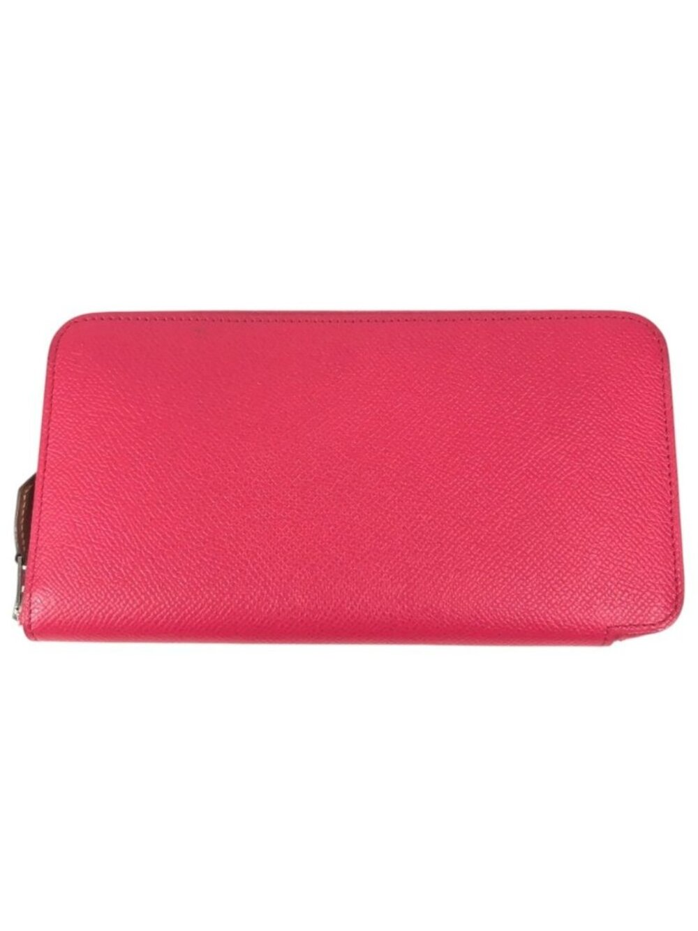 Hermes Wallet Azap Long Silk'in'in Epsom Rose Pink